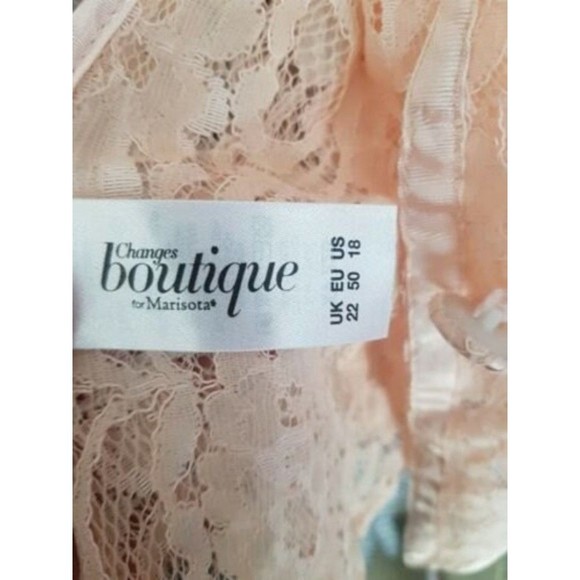 Changes Boutique Lace Top Cardigan Bridal Wedding guest Mom - Picture 7 of 12